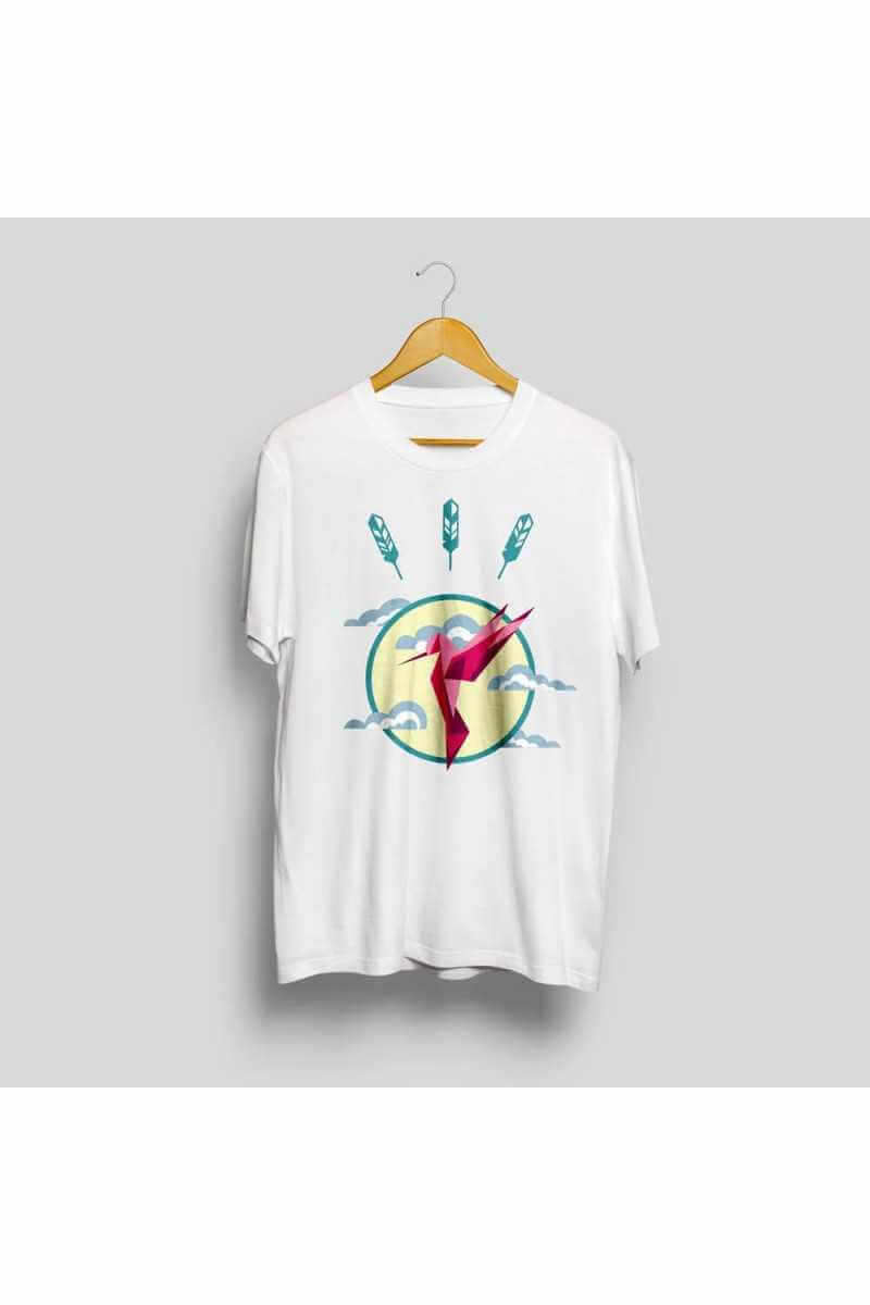 Hummingbird printed t-shirt